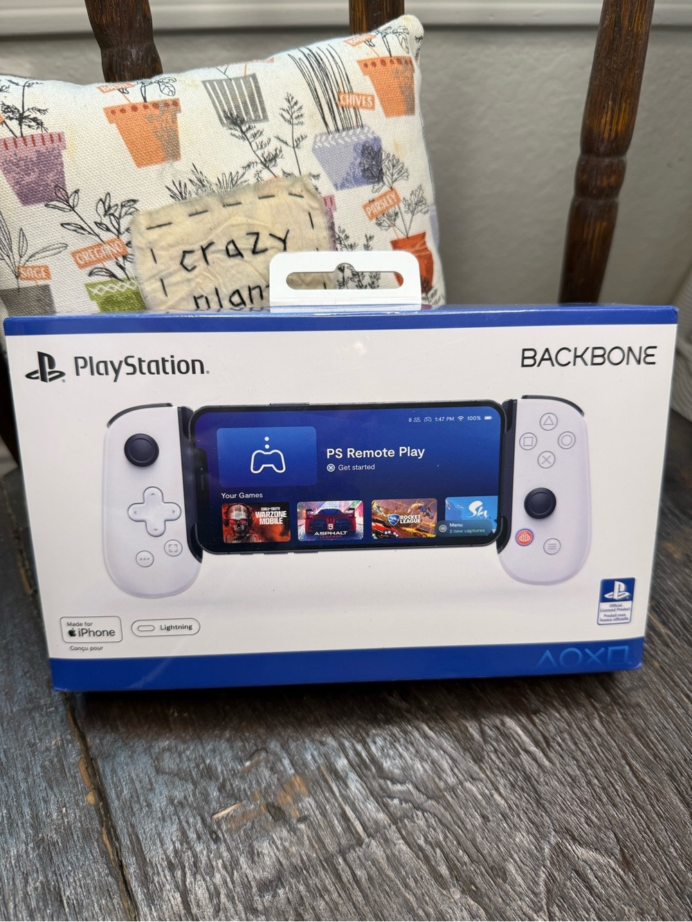 Sony PlayStation Backbone Mobile Controller – White